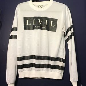 Women’s Civil Regime Mesh Crewneck